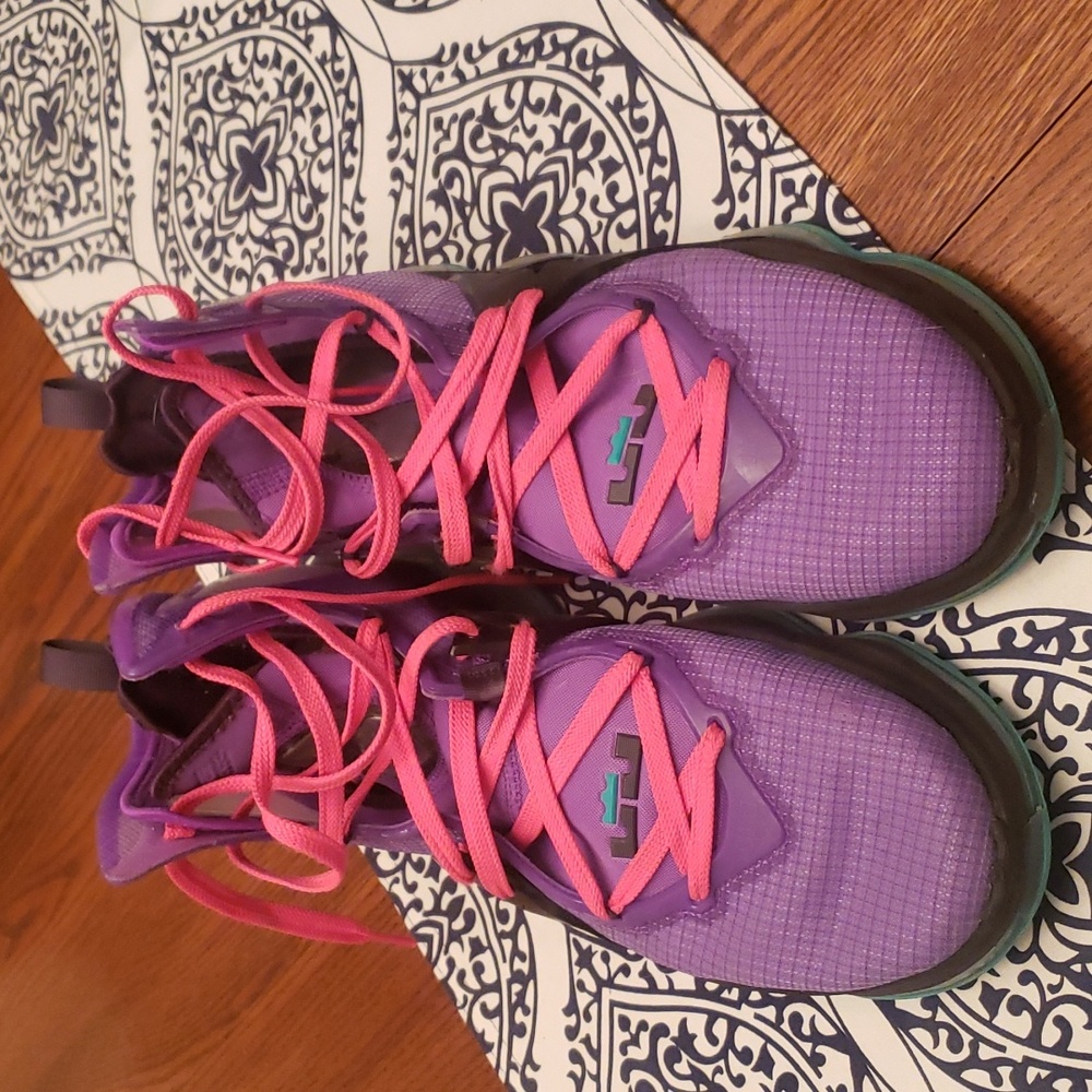 Nike Air LeBron 20's Mens Size 13 Purple, pink, teal
